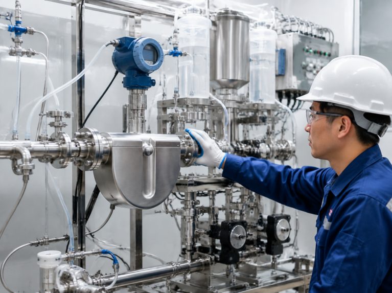 长春科里奥利液体质量流量计